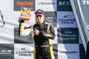 Janis Baumanis takes third place in Euro RX in Norway