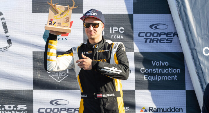 Janis Baumanis takes third place in Euro RX in Norway